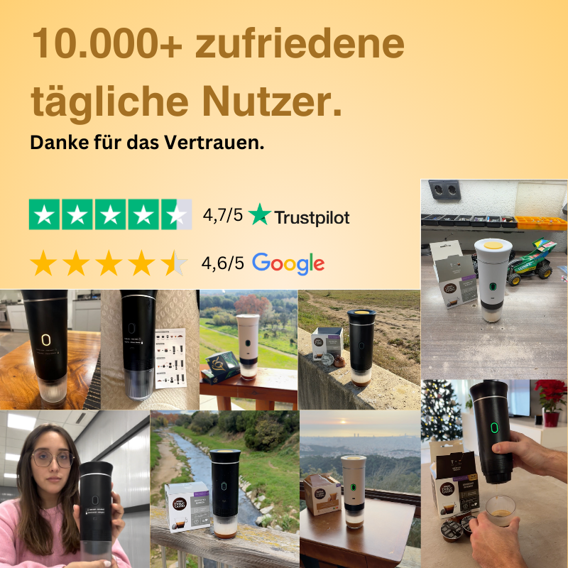 BaristaGo - Tragbare Kaffeemaschine