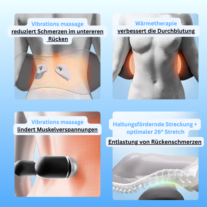 3 IN 1 Rücken Massage Gerät