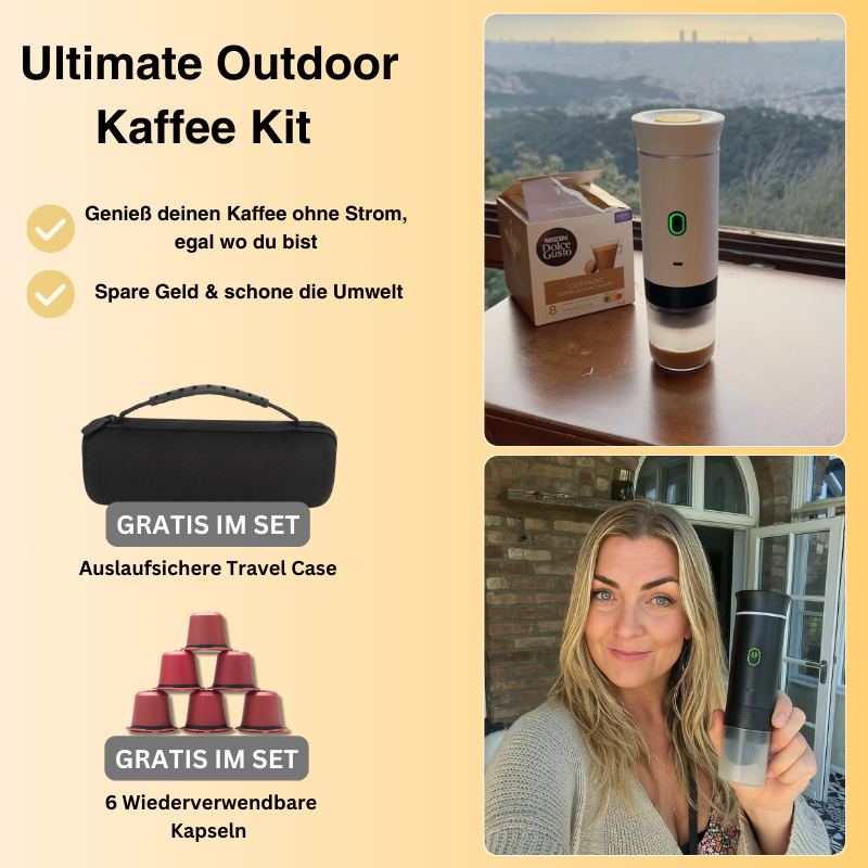 BaristaGo - Tragbare Kaffeemaschine